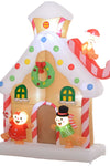 Christmas Inflatable Gingerbread House