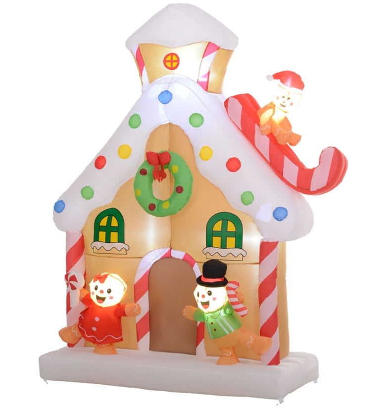 Christmas Inflatable Gingerbread House