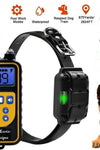 Dog Shock Training Collar Rechargeable Remote Control Waterproof IP67 875 Yards