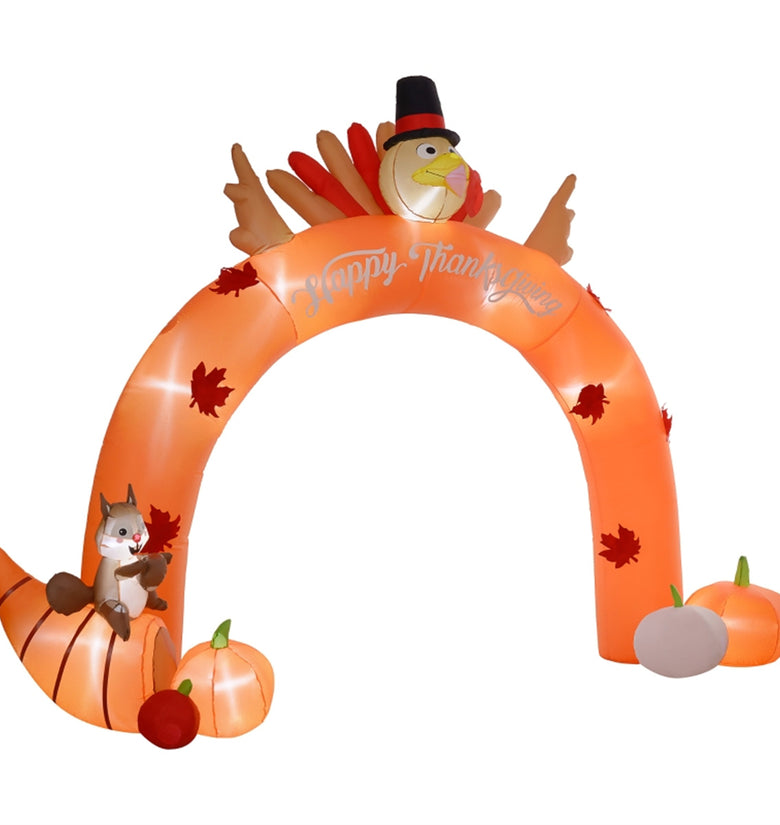 Christmas Inflatable Gingerbread House Archway